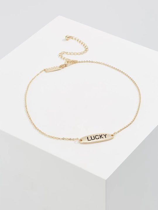 Obrázek produktu Náhrdelník Topshop zlatá barva