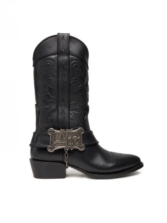 Obrázek produktu Naked Wolfe Kovbojská obuv THE OUTLAW BOOT Černá