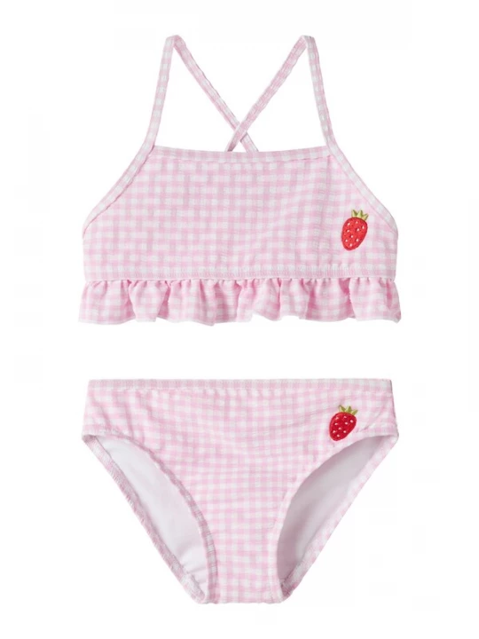 Obrázek produktu NAME IT Bikiny 'NMFZammer' růžová / červená / bílá