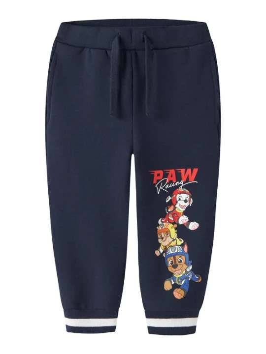 Obrázek produktu NAME IT Kalhoty 'NMMOdin Paw' námořnická modř / hnědá / červená / bílá