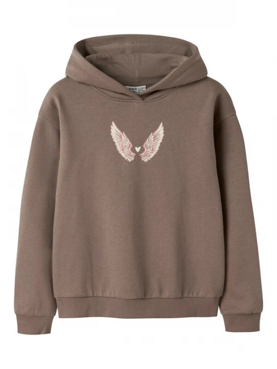 Obrázek produktu NAME IT Mikina krémová / umbra / růžová