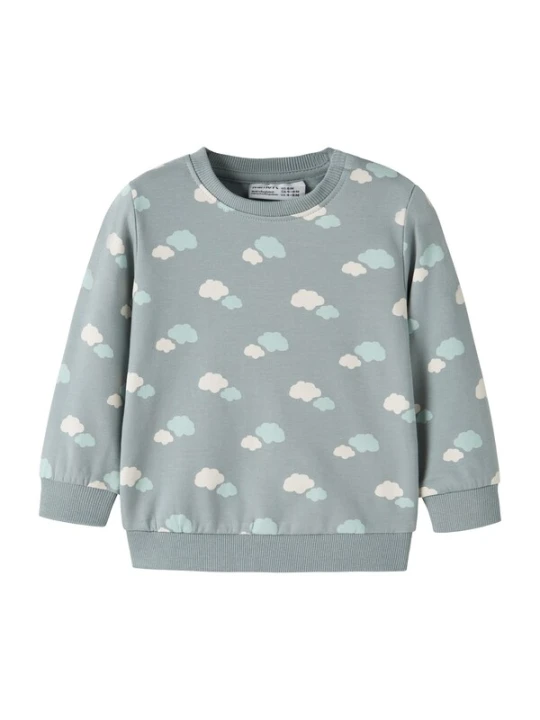 Obrázek produktu NAME IT Mikina 'NBMVIMMER' chladná modrá / světlemodrá / offwhite