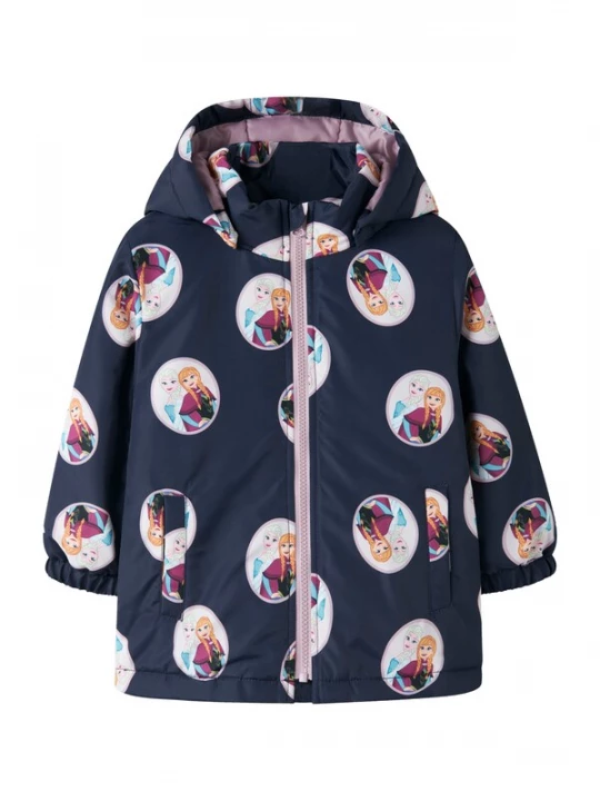 Obrázek produktu NAME IT Přechodná bunda 'NMFMAXI' světlemodrá / tmavě modrá / pitaya / bílá