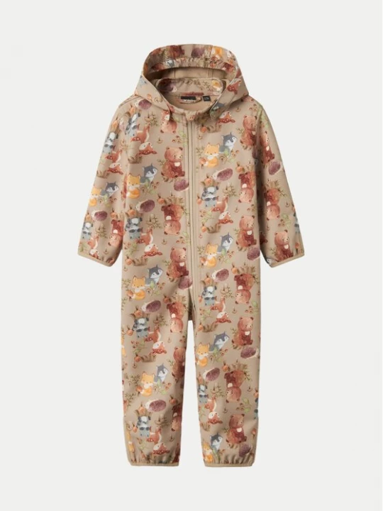 Obrázek produktu NAME IT Softshellový overal Alfa 13232337 Béžová Regular Fit