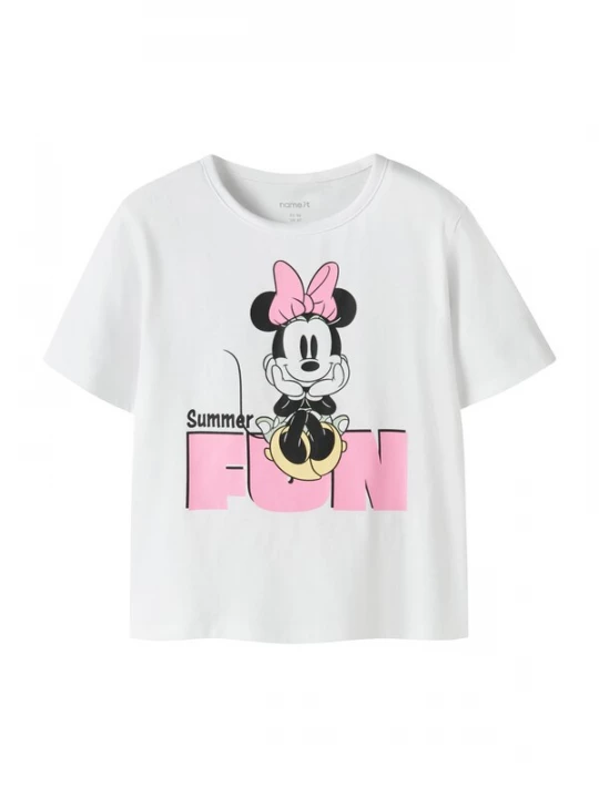 Obrázek produktu NAME IT Tričko 'NMFAKAJA MINNIE' růžová / černá / bílá