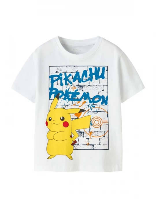 Obrázek produktu NAME IT Tričko 'NMMMIHAT POKEMON' modrá / žlutá / černá / bílá