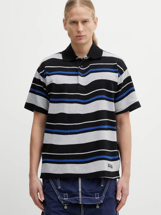 Obrázek produktu Napapijri Bavlněné polo tričko x Martine Rose černá