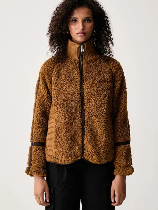 Obrázek produktu Napapijri fleece mikina dámská Aleut hnědá