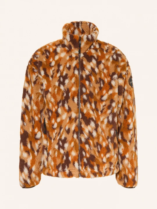 Obrázek produktu Napapijri Fleecová Mikina Fleece hnědá / světle hnědá / tmavě oranžová