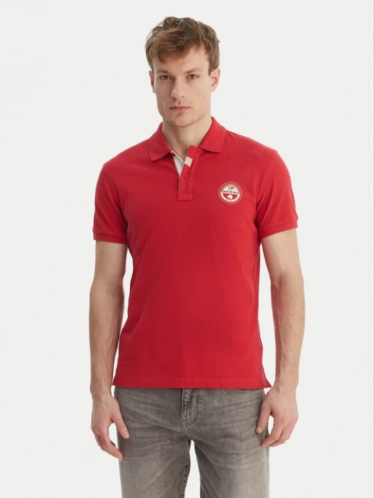 Obrázek produktu Napapijri Polokošile E-Clanis NP0A4ID3 Červená Regular Fit
