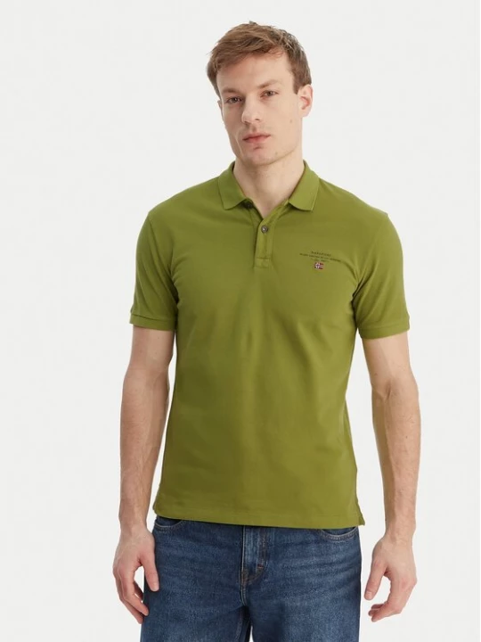 Obrázek produktu Napapijri Polokošile Elbas NP0A4GDL Zelená Regular Fit