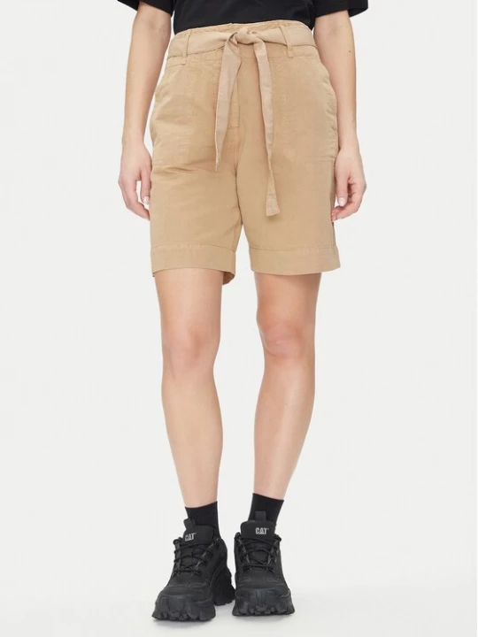 Obrázek produktu Napapijri Šortky z materiálu N Nice W NP0A4IEX Béžová Loose Fit