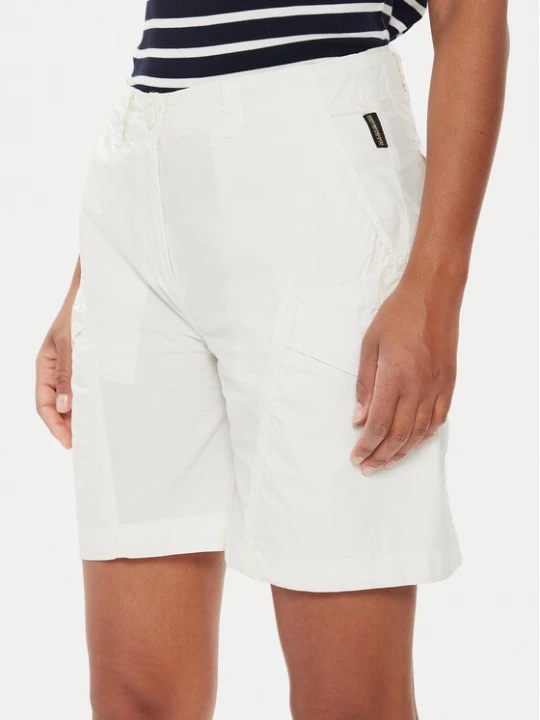 Obrázek produktu Napapijri Šortky z materiálu Narin NP0A4H8H Écru Loose Fit Krémová