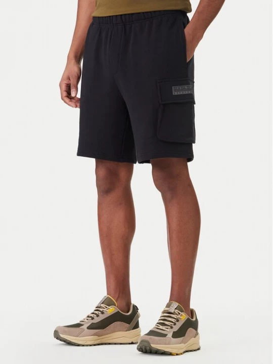 Obrázek produktu Napapijri Sportovní kraťasy N-Box Logo Cargo NP0A4I59 Černá Regular Fit