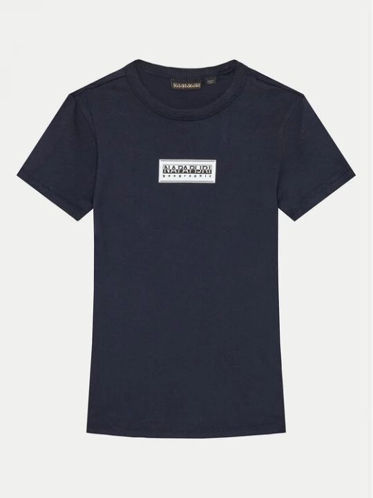 Obrázek produktu Napapijri T-Shirt Chamois NP0A4HYL D Tmavomodrá Regular Fit