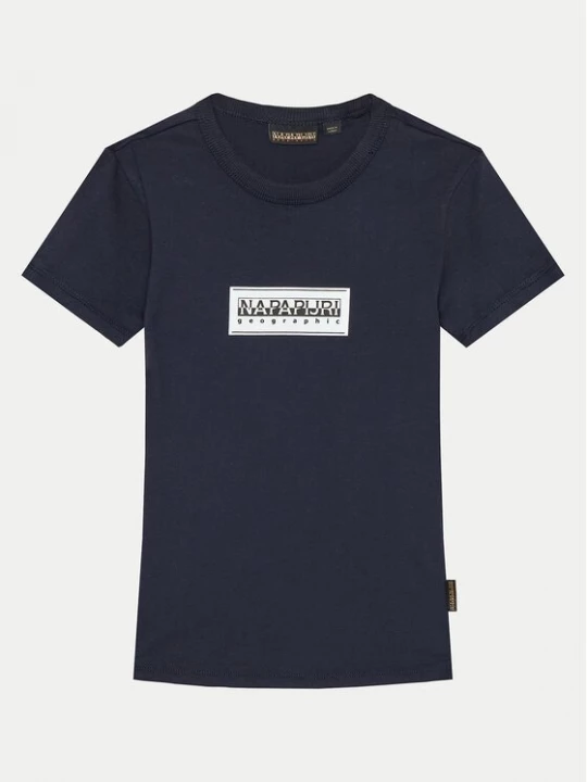 Obrázek produktu Napapijri T-Shirt Chamois NP0A4HYL S Tmavomodrá Regular Fit