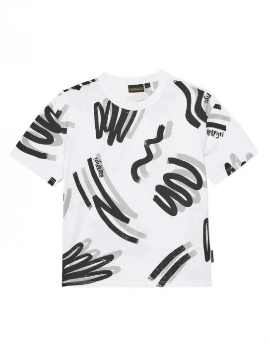 Obrázek produktu Napapijri T-Shirt NP0A4IGW D Bílá Regular Fit