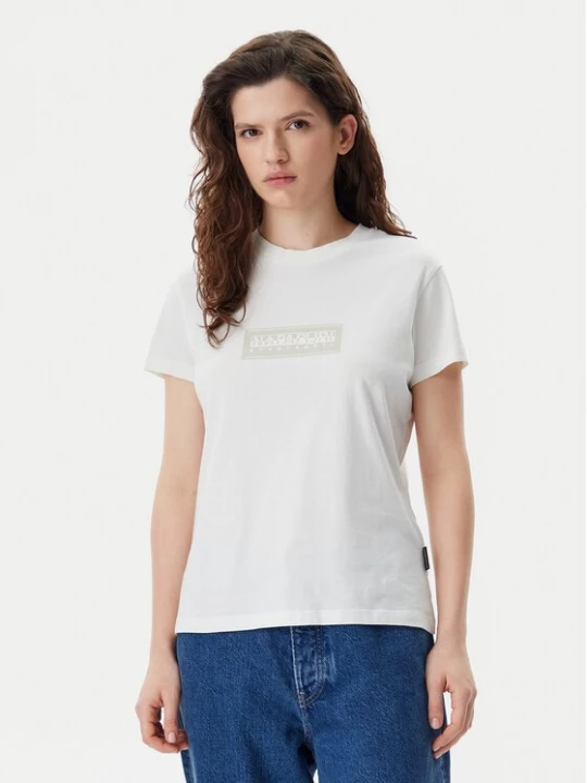 Obrázek produktu Napapijri T-Shirt NP0A4IP1 Bílá Regular Fit