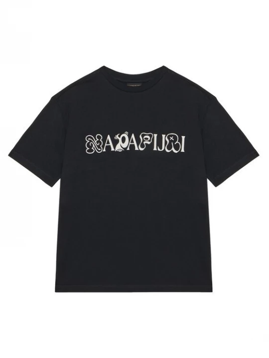 Obrázek produktu Napapijri T-Shirt S-Acadia NP0A8B3J Černá Loose Fit
