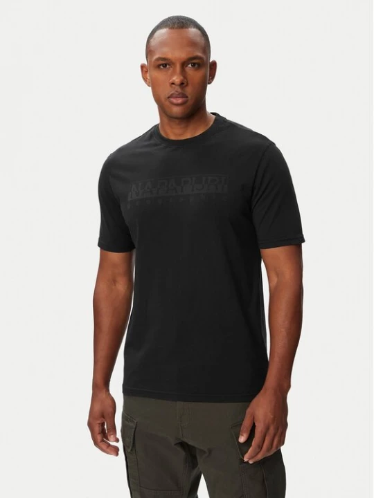 Obrázek produktu Napapijri T-Shirt S-Bollo SS 3 NP0A8BAF Černá Regular Fit