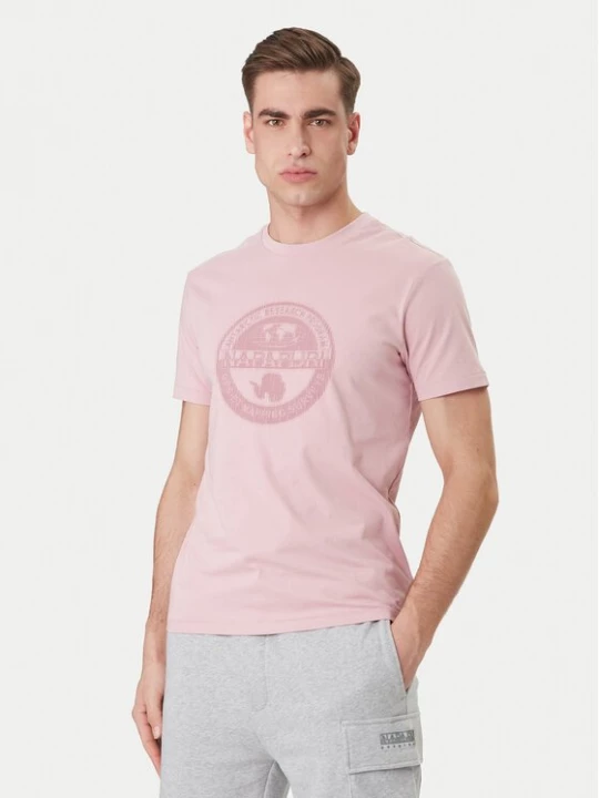 Obrázek produktu Napapijri T-Shirt S-Mahsa NP0A4FZB Růžová Regular Fit