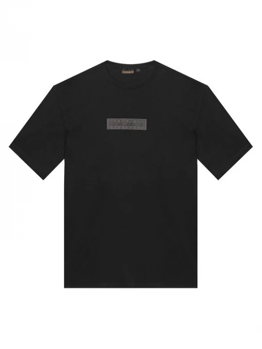 Obrázek produktu Napapijri T-Shirt S-New Box Logo NP0A4IFY Černá Loose Fit