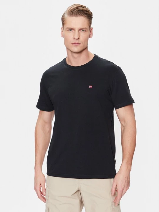 Obrázek produktu Napapijri T-Shirt Salis NP0A4H8D Černá Regular Fit