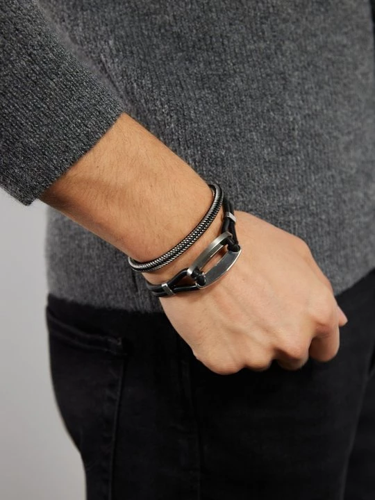 Obrázek produktu Náramek Pier One By Zalando stříbrná barva