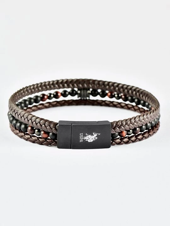 Obrázek produktu Náramek U.S. POLO ASSN. tmavě hnědá