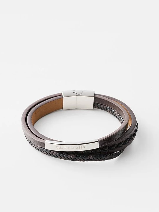 Obrázek produktu Náramek U.S. POLO ASSN. tmavě hnědá