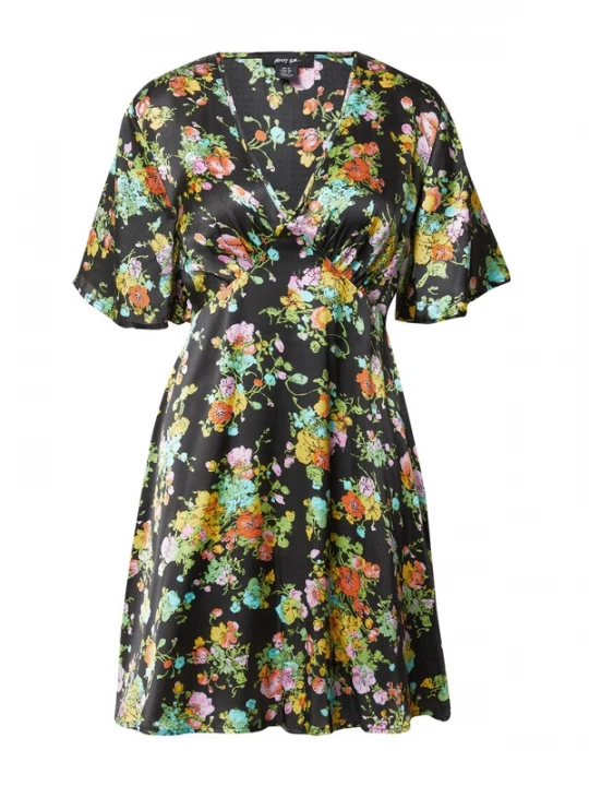 Obrázek produktu Nasty Gal Letní šaty žlutá / světle zelená / oranžová / černá