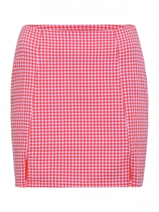 Obrázek produktu Nasty Gal Petite Sukně světle růžová / červená / bílá