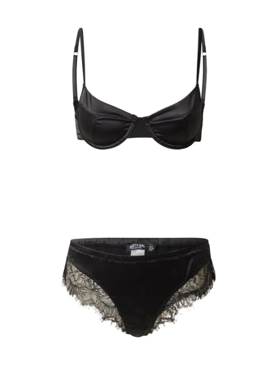 Obrázek produktu Nasty Gal Soupravy prádla černá