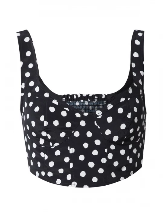 Obrázek produktu Nasty Gal Top černá / bílá