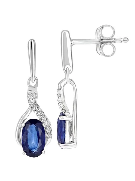 Obrázek produktu Náušnice Diamant Exquis modrá