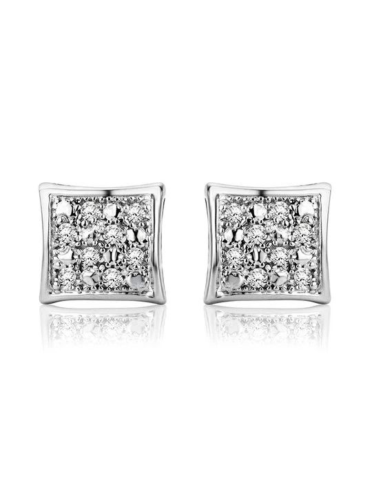 Obrázek produktu Náušnice Diamant Exquis stříbrná barva