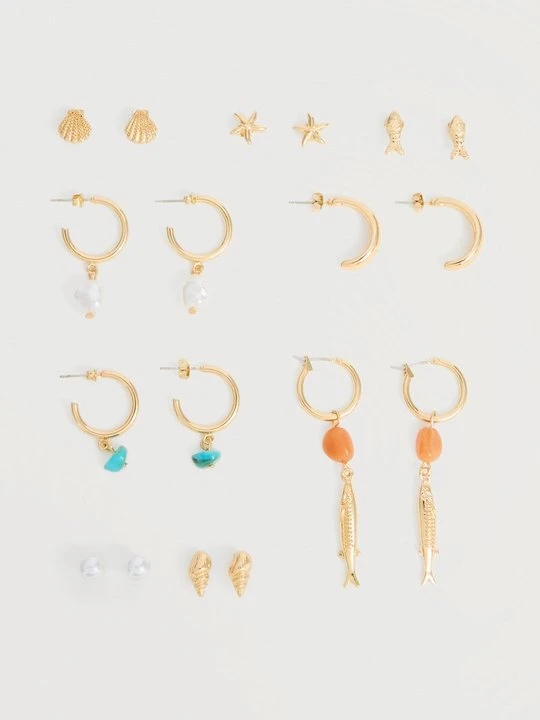 Obrázek produktu Náušnice Even&Odd By Zalando zlatá barva
