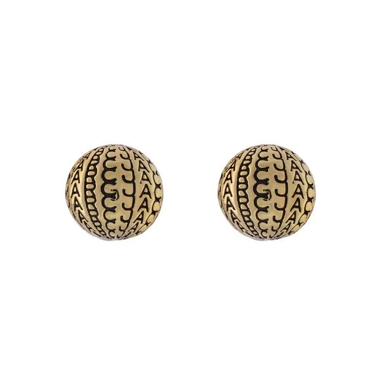 Obrázek produktu Naušnice Marc Jacobs The Monogram Stud 2S4JER001J53 Zlatá
