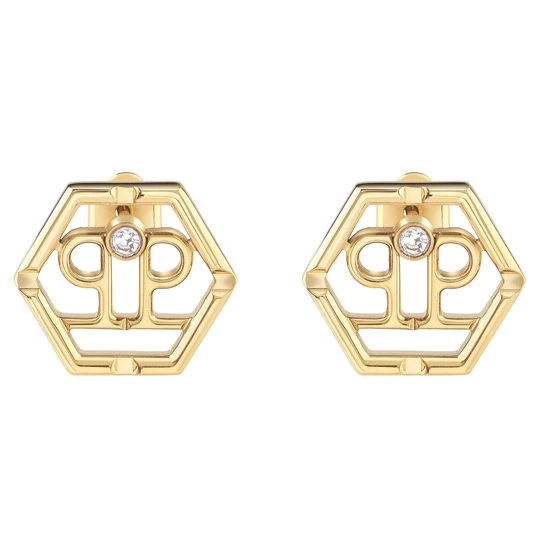 Obrázek produktu Naušnice PHILIPP PLEIN Hexagon PJ2AA06EU Zlatá