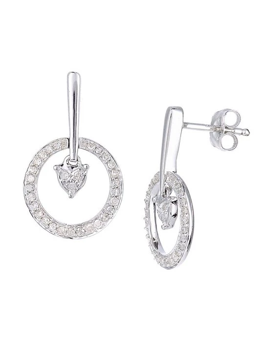 Obrázek produktu Náušnice Revoni stříbrná barva