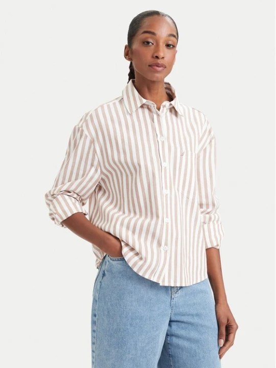 Obrázek produktu Nautica Košile 62KLD1404 Béžová Regular Fit