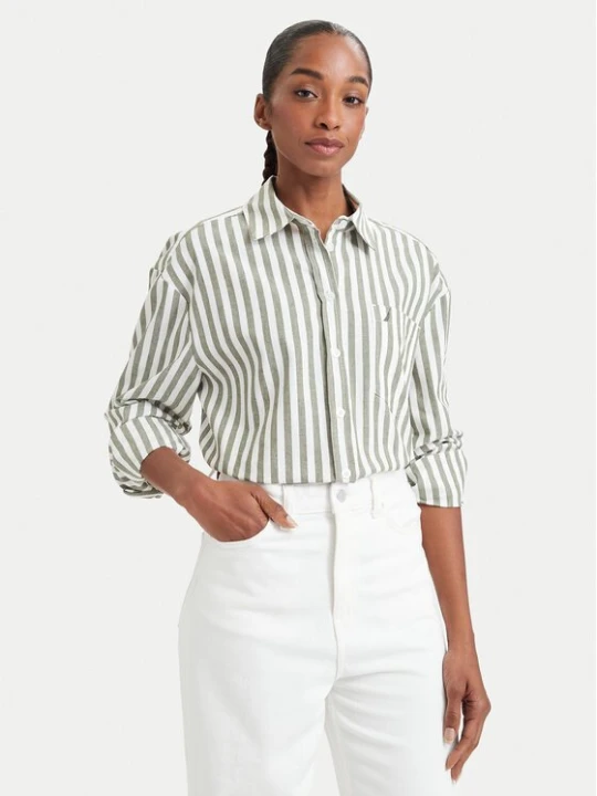 Obrázek produktu Nautica Košile 62KLD1404 Zelená Regular Fit
