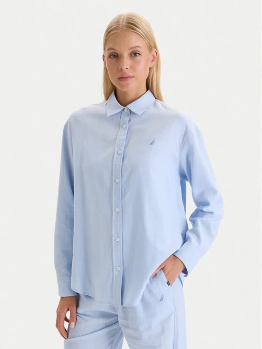 Obrázek produktu Nautica Košile W126-NALST-1019-23X Světle modrá Regular Fit