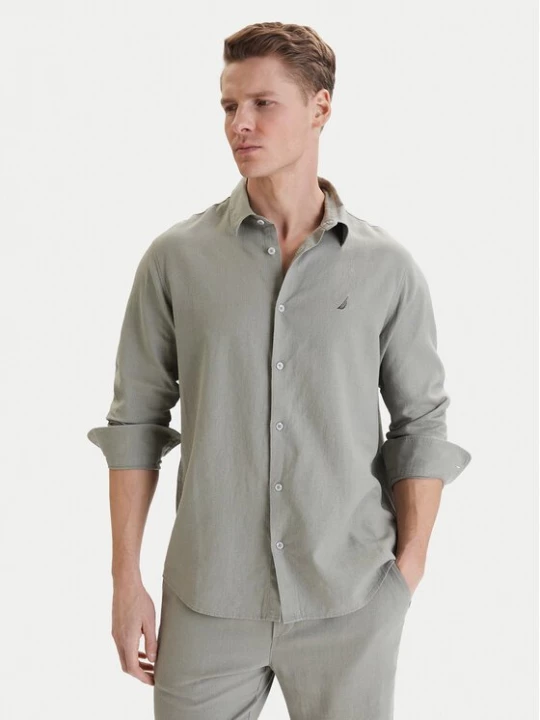 Obrázek produktu Nautica Košile W126-NAMST-1023-34X Zelená Regular Fit