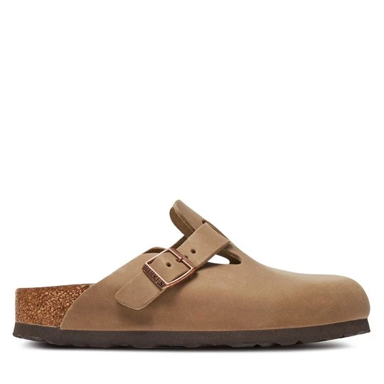 Obrázek produktu Nazouváky Birkenstock Boston zamsz 1019484 Hnědá