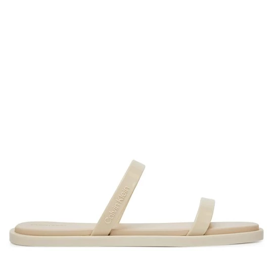 Obrázek produktu Nazouváky Calvin Klein Double Bar Slide - Jelly HW0HW02417 Écru Krémová