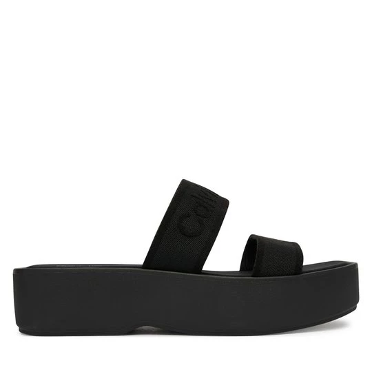 Obrázek produktu Nazouváky Calvin Klein Flatform Sndl Webbing HW0HW02878 Černá