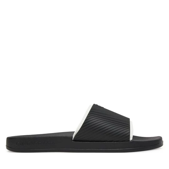 Obrázek produktu Nazouváky Calvin Klein Jeans Slide Rubber Neoprene Text YM0YM01234 Černá