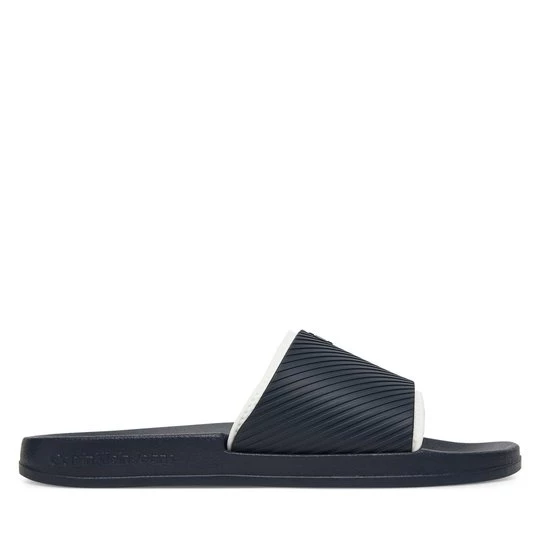 Obrázek produktu Nazouváky Calvin Klein Jeans Slide Rubber Neoprene Text YM0YM01234 Tmavomodrá