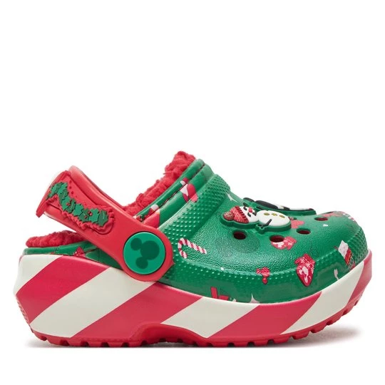 Obrázek produktu Nazouváky Crocs Classic Mickey Xmass Lined Clog T 210815 Zelená
